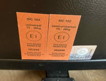 Photo of free Child’s car seat 3 to 12 years (Shap CA10) #4