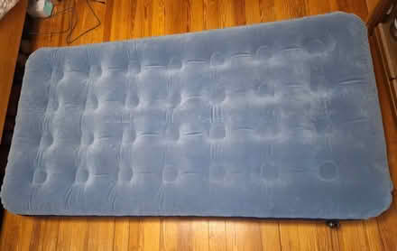 Photo of free Inflatable air bed approx 38x72 in (Davis/Teele Square area) #2