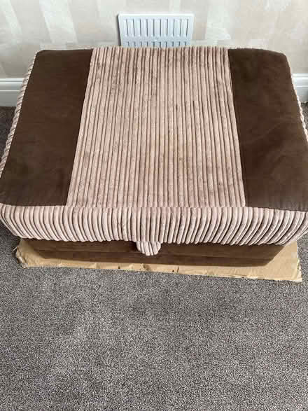 Photo of free Pouffe stool with storage (Bexleyheath DA7) #3