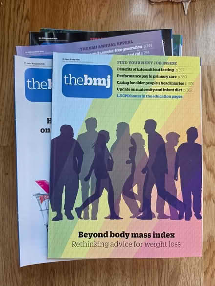 Photo of free 21 BMJ magazines (Littleover - DE23) #1