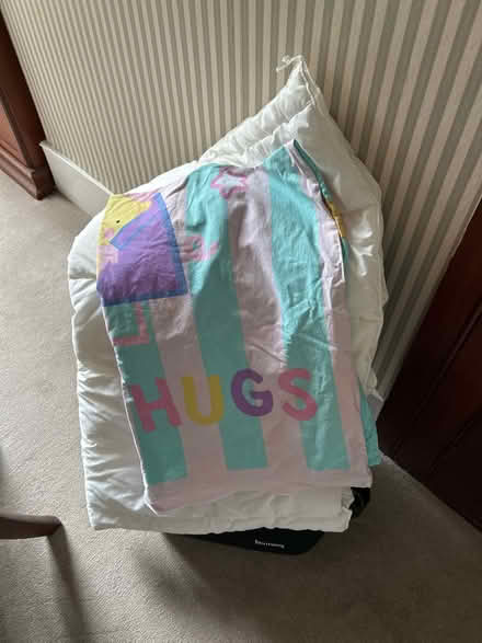 Photo of free Cot mattress, duvet and cover (Wanstead) #2