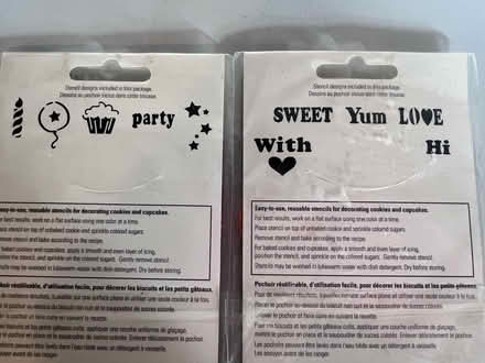 Photo of free Cupcake / cookie stencils (Sunnyvale - Ponderosa Park) #2
