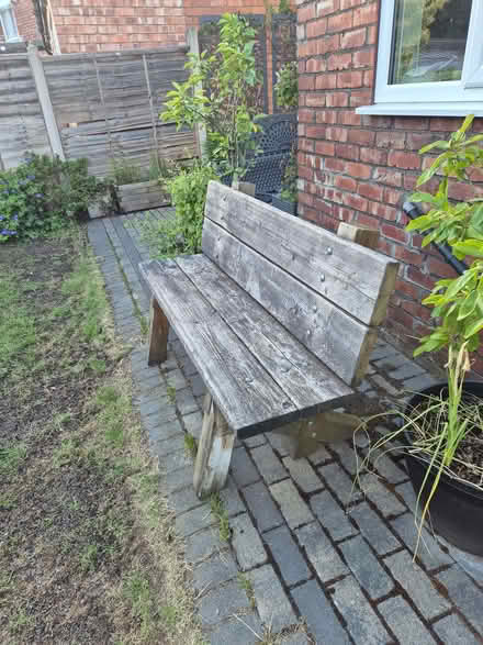 Photo of free Wooden Garden Bench (Withington M14) #2