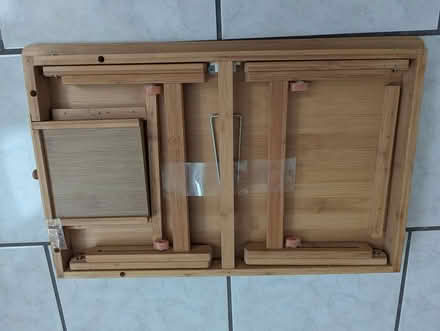 Photo of free Bamboo adjustable mini table (Malden Center) #3
