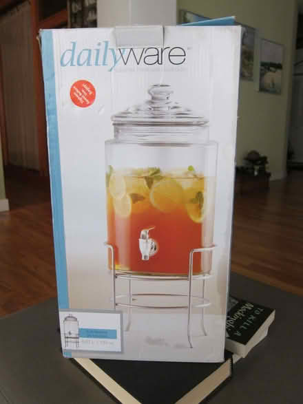 Photo of free Glass Beverage Dispenser w/Spigot (Hell's Kitchen) #1