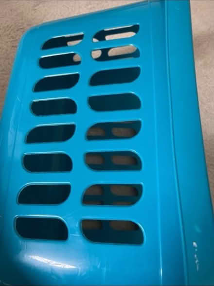 Photo of free Blue laundry basket (SW11) #2