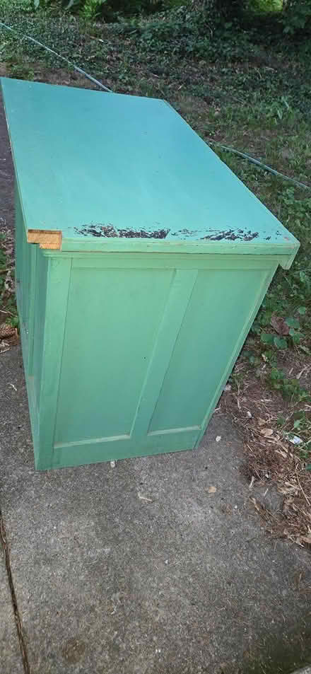Photo of free Old Planter Table/Desk (East Side Near Police Station) #4