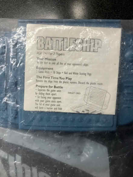 Photo of free Mini travel Battleship (Crystal Beach) #1