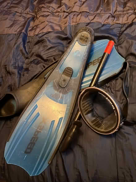 Photo of free Snorkel mask and flippers (Malvern Link WR14) #1