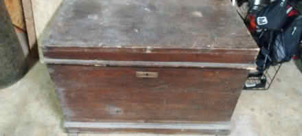 Photo of free Vintage wooden trunk (Kennington OX1) #1