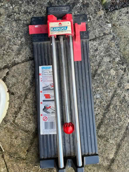 Photo of free Tile cutter (Barnard's Green WR14) #1