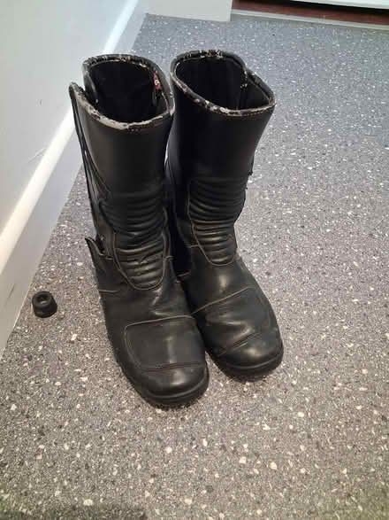 Photo of free Motorcycle boots (Fishponds/Downend BS16) #1