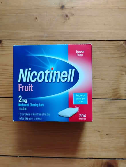Photo of free Nicotine gum unopened box (Seafield EH7) #1