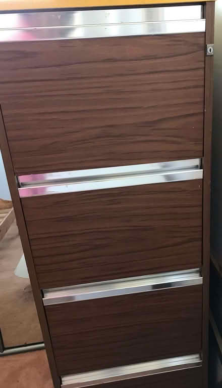 Photo of free Wooden 4-Drawer Filing Cabinet (Foord CT20) #1