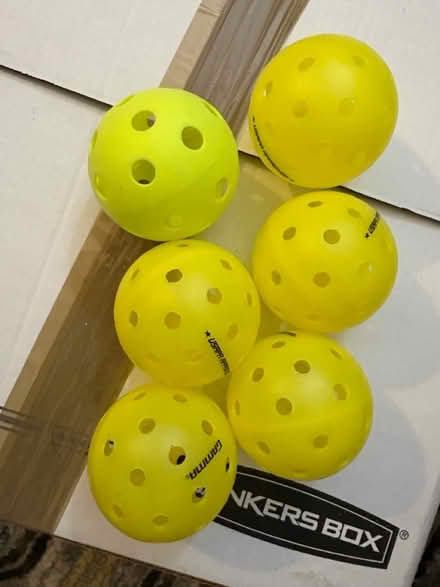 Photo of free 6 Pickleballs (Dimond/Fruitvale) #1