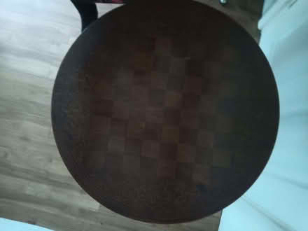 Photo of free Antique Chess / Lamp Table (Cromford DE4) #2
