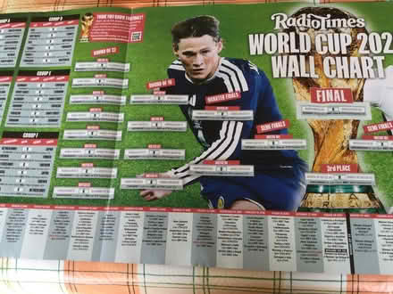 Photo of free World Cup wall chart (CT2) #2