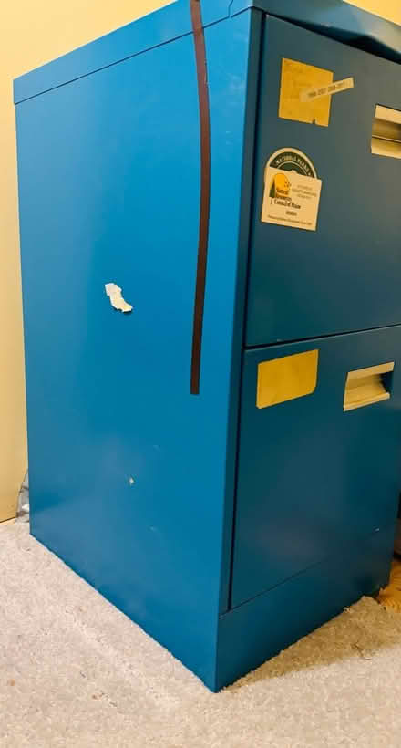 Photo of free Two drawer filing cabinet (Glastonbury Center) #1