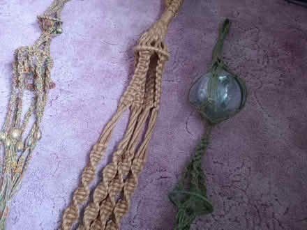 Photo of free Vintage macrame plant hangers (Eastbourne BN20) #1