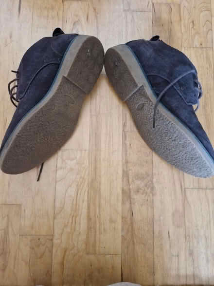 Photo of free Size 8 brown suede shoes (Freuchie KY15) #2