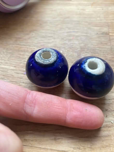 Photo of free 2 china large beads/knobs (Wooburn Green, HP10) #1
