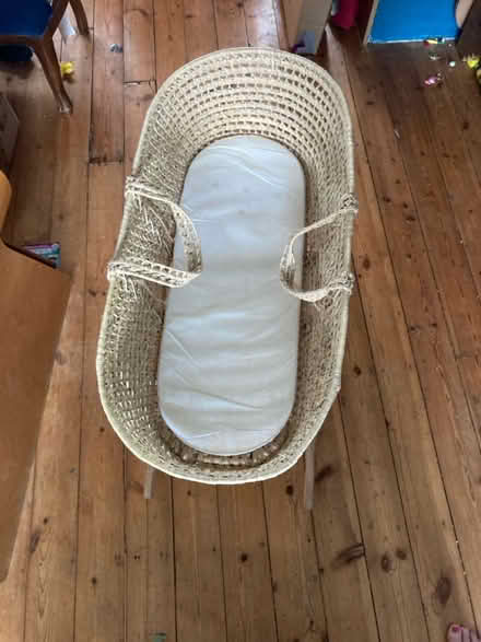 Photo of free Moses basket + rocker (High Street, Twerton BA2) #2