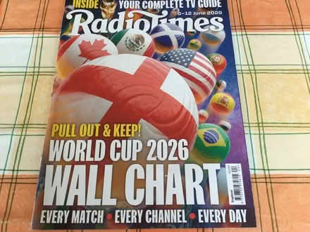 Photo of free World Cup wall chart (CT2) #1