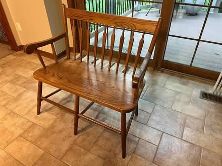 Photo of free Oak Wood Bench (Hacker & Hyne, Brighton) #1