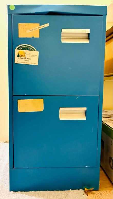 Photo of free Two drawer filing cabinet (Glastonbury Center) #2