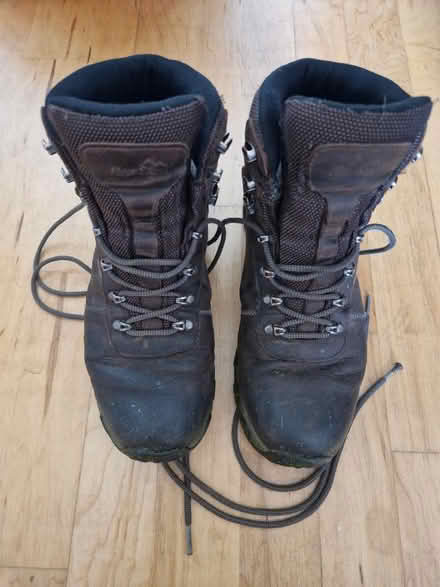 Photo of free Size 7 brown walking boots (Freuchie KY15) #1