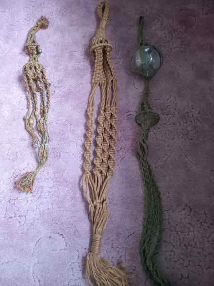 Photo of free Vintage macrame plant hangers (Eastbourne BN20) #2