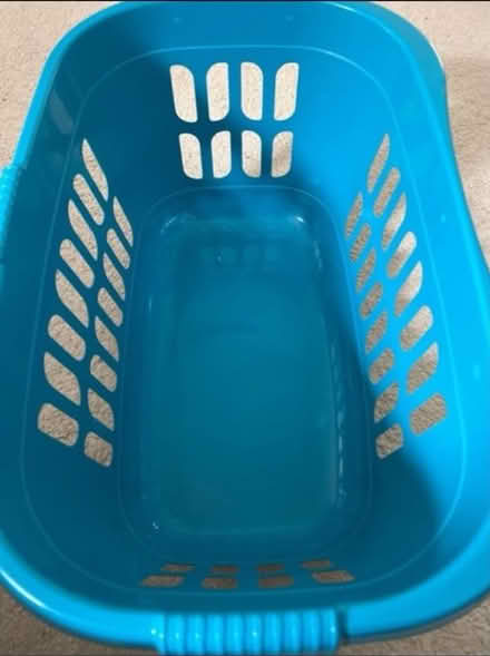 Photo of free Blue laundry basket (SW11) #1