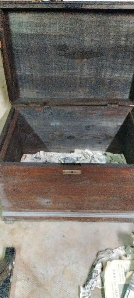 Photo of free Vintage wooden trunk (Kennington OX1) #4