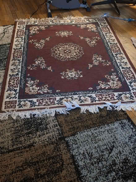 Photo of free ornate rug (Near Downtown Ypsilanti) #1