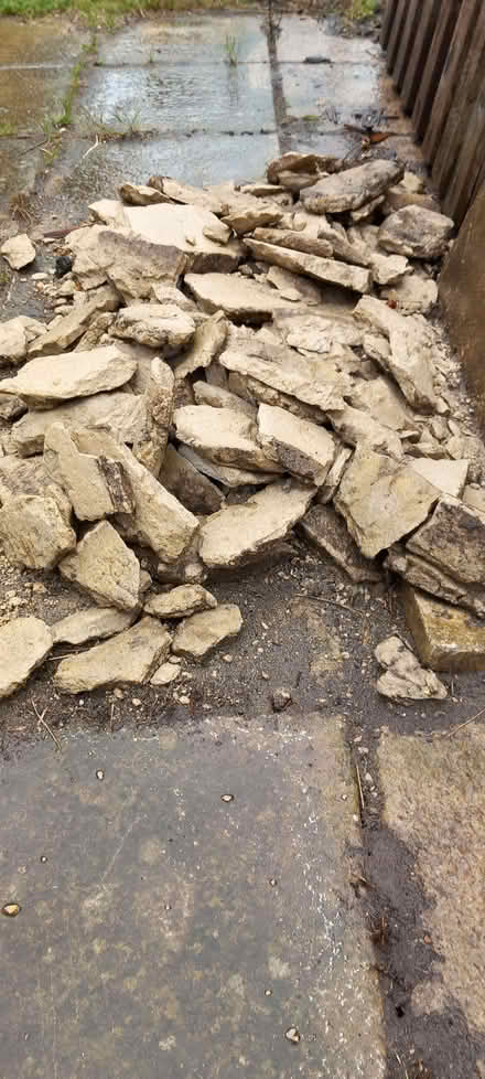 Photo of free 5 Large Paving Slabs Broken (Lexden CO3) #3