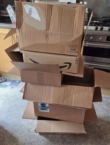 Photo of free Cardboard Boxes (Clevedon BS21) #1