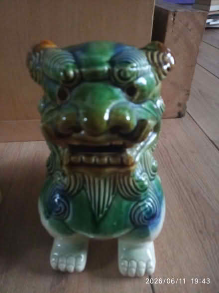 Photo of free Pair of ceramic Foo lion dogs (Carlton Hill BN2) #2