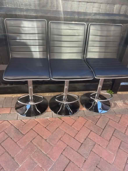 Photo of free Bar stools x3 (Southsea PO4) #1