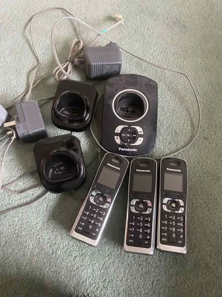 Photo of free Panasonic Cordless land line phones (Centurion Rise, Hastings TN34) #1