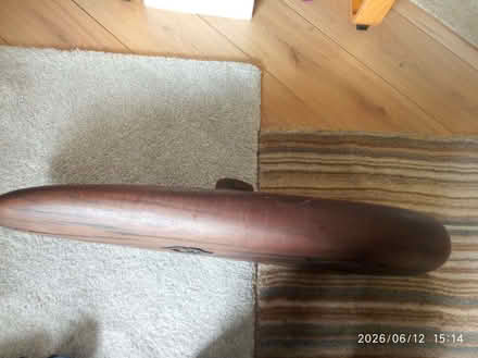 Photo of free Large hardwood decorative piece (Carlton Hill BN2) #1