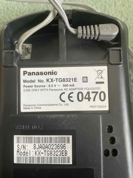 Photo of free Panasonic Cordless land line phones (Centurion Rise, Hastings TN34) #2