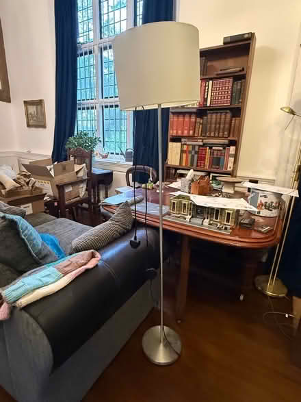 Photo of free Floor lamp, working, with foot switch (Eastbourne BN21) #1