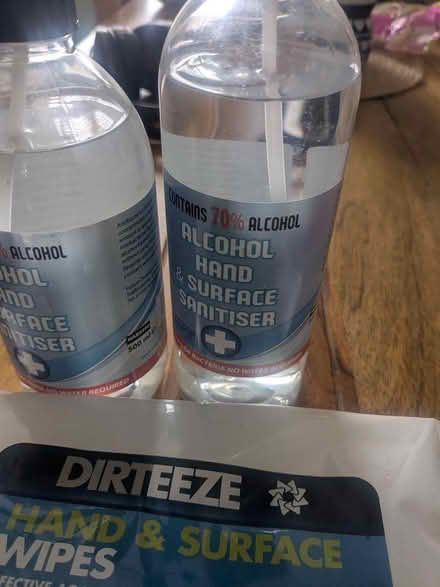 Photo of free Alcohol hand and surface sanitiser (M32 stretford) #1