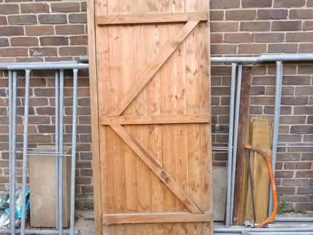Photo of free Wooden Shed Door (Havant PO9) #1