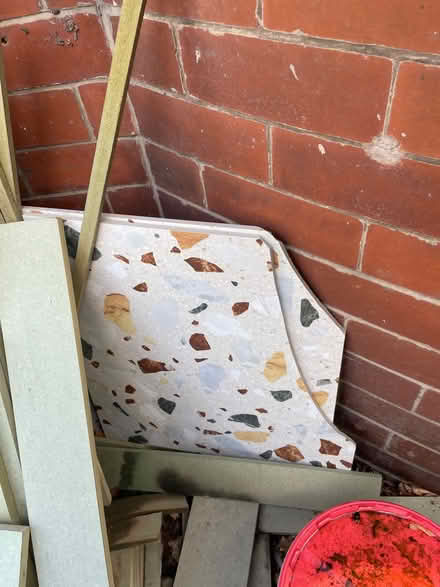 Photo of free Large terrazzo tiles x2 (Didsbury M20) #1