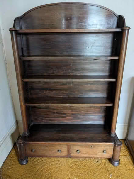 Photo of free Antique period bookcase with drawer (North Finchley) #1
