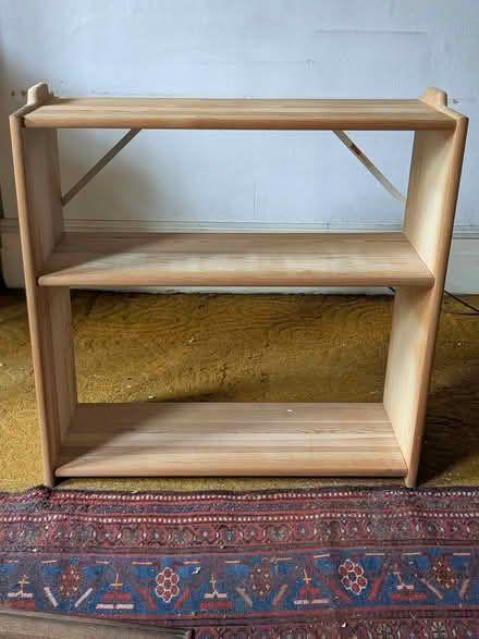 Photo of free Pine book shelf (North Finchley) #1