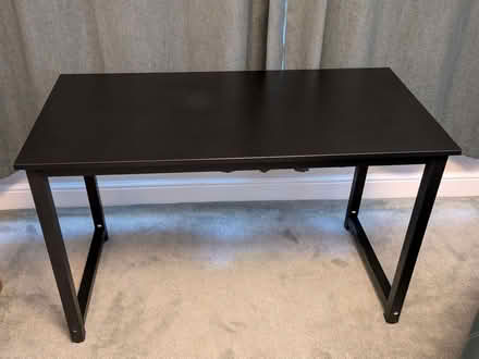 Photo of free Black Metal & Wood Desk (Bedwell SG1) #2
