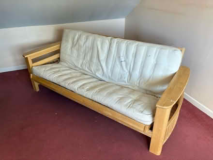 Photo of free Large Futon with mattress (Headington OX3) #2