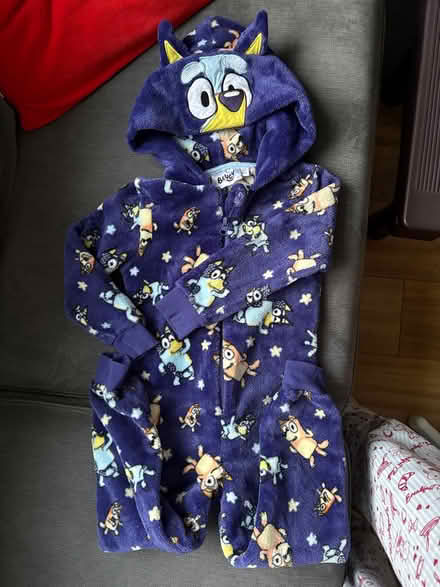 Photo of free Bluey onesie 4-5 y-o (Stockport centre SK1) #1
